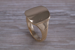 Gold Signet Ring, Suitable for Ladies and Gents