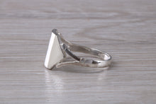 Load image into Gallery viewer, Square Faced Signet Ring in Silver