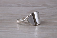 Load image into Gallery viewer, Square Faced Signet Ring in Silver