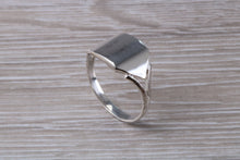 Load image into Gallery viewer, Square Faced Signet Ring in Silver