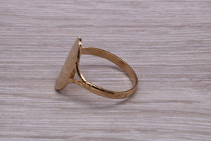 Yellow Gold Signet Ring