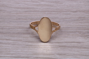 Yellow Gold Signet Ring