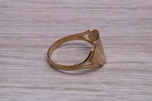 Load image into Gallery viewer, Square Faced Yellow Gold Signet Ring