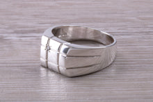 Load image into Gallery viewer, Chunky 10 Pointer Diamond set Signet Ring