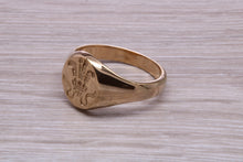 Load image into Gallery viewer, Ladies Family Coat Of Arms Rings Made From 18ct Yellow Gold