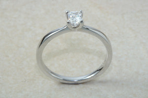 Princess cut Diamond Solitaire