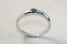 Load image into Gallery viewer, Natural Blue Sapphire Petite Ring