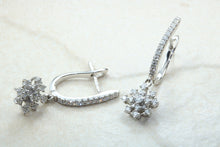 Load image into Gallery viewer, Diamond set Dropper Earrings