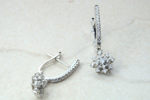 Diamond set Dropper Earrings