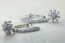 Load image into Gallery viewer, Diamond set Dropper Earrings