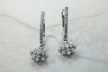 Load image into Gallery viewer, Diamond set Dropper Earrings