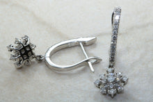 Load image into Gallery viewer, Diamond set Dropper Earrings