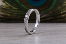 Load image into Gallery viewer, Round cut Diamonds Channel set Band