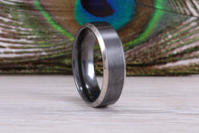 Load image into Gallery viewer, 5 mm wide Flat profile Titanium band, light weight and very durable,