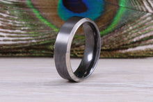 Load image into Gallery viewer, 5 mm wide Flat profile Titanium band, light weight and very durable,