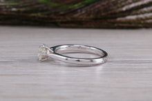 Load image into Gallery viewer, Simple and Elegant Diamond set 18ct White Gold Solitaire