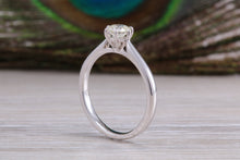 Load image into Gallery viewer, Simple and Elegant Diamond set 18ct White Gold Solitaire