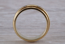 Load image into Gallery viewer, Diamond set Spinning Band in 18ct Yellow Gold