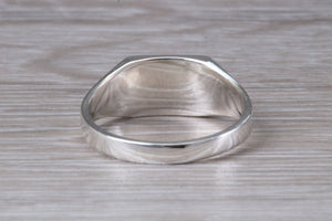 Unisex Signet Ring in Sterling Silver