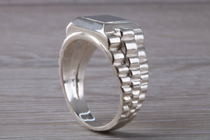 Gents Chunky Square Signet Ring