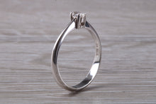 Load image into Gallery viewer, Dainty and Petite Oval cut Diamond set Solitaire