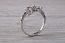 Load image into Gallery viewer, Diamond set 18ct White Gold Ring