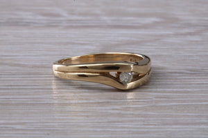 Yellow Gold Diamond set Ring