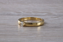 Load image into Gallery viewer, Diamond set 18ct Yellow Gold Band