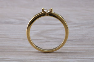 Diamond set 18ct Yellow Gold Band