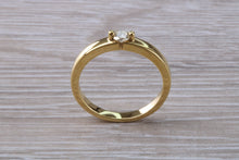 Load image into Gallery viewer, Diamond set 18ct Yellow Gold Band