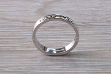 Load image into Gallery viewer, Traditional Round cut Diamond set White Gold Band