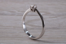 Load image into Gallery viewer, Dainty and Petite Oval cut Diamond set Solitaire