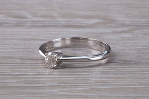 Dainty and Petite Oval cut Diamond set Solitaire