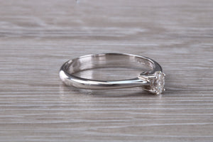 Dainty and Petite Oval cut Diamond set Solitaire