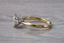 Load image into Gallery viewer, One Carat Certified Diamond set Gold and Platinum Solitaire