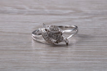 Load image into Gallery viewer, Diamond set 18ct White Gold Ring