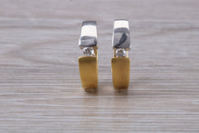 Load image into Gallery viewer, Simply Beautiful Diamond set 18ct Yellow and White Gold Earrings