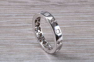 Chunky Full Circle Diamond set Band