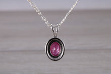 Load image into Gallery viewer, Oval cut Ruby set Necklace