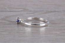 Load image into Gallery viewer, Natural Iolite Gemstone set Silver Ring
