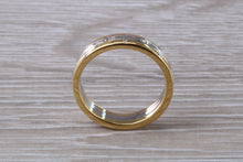 Load image into Gallery viewer, Beautiful Diamonds set 18ct Yellow Gold, 18ct Rose Gold and Platinum Band