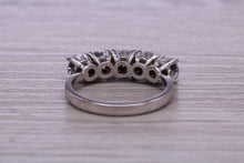 Load image into Gallery viewer, 2.50ct 5 stone Moissanite Diamond Eternity Ring