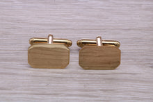 Load image into Gallery viewer, Gentlemen&#39;s Solid Gold Cuff Links