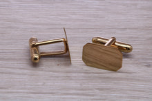 Load image into Gallery viewer, Gentlemen&#39;s Solid Gold Cuff Links