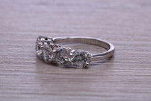 Load image into Gallery viewer, Traditional 2.50 carat Moissanite Diamond Eternity Ring