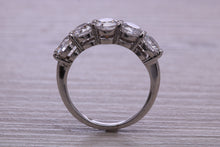 Load image into Gallery viewer, Traditional 2.50 carat Moissanite Diamond Eternity Ring