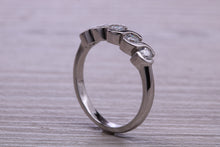 Load image into Gallery viewer, One carat Moissanite Diamond set Platinum Eternity Ring