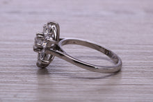 Load image into Gallery viewer, Two carat Seven Stone Moissanite Diamond Cluster Ring