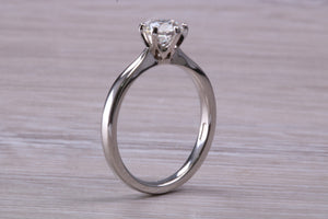 Elegant and Timeless One carat Diamond Solitaire