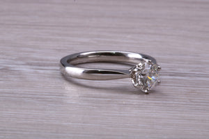 Elegant and Timeless One carat Diamond Solitaire